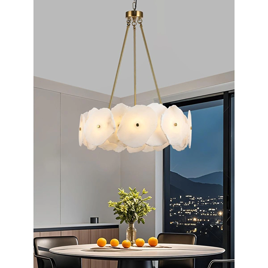 Apliqa Harlow 60'lık Gold 48 Watt Ledli Avize