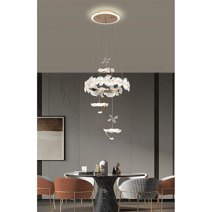 Apliqa Anka 3'lü Gold Led Avi̇ze