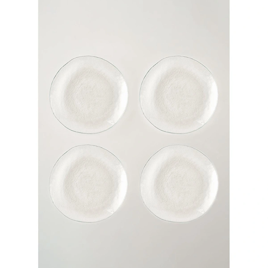 Bella Maison Kronos Servis Tabağı 4'lü Naturel (28 Cm)