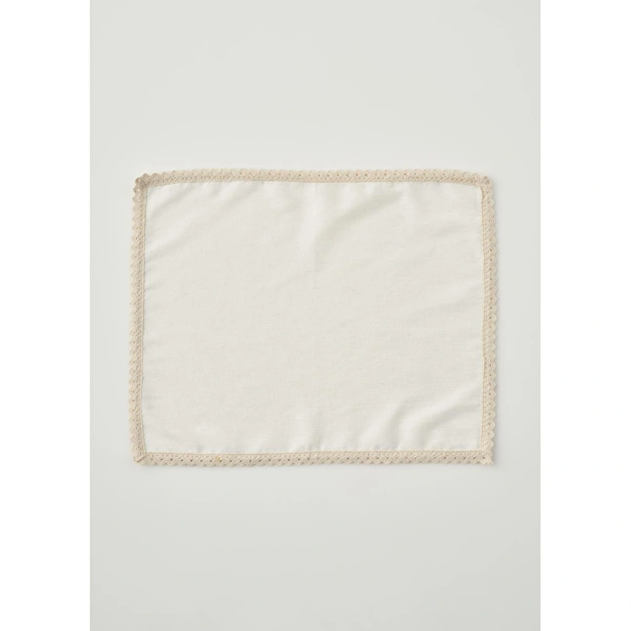 Bella Maison Eloni Kopanakili Amerikan Servis Ekru (35x45 Cm) Ekru