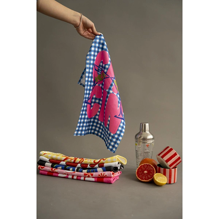 Cozy Home Cheer Kitchen Mutfak Havlusu Cin Cin