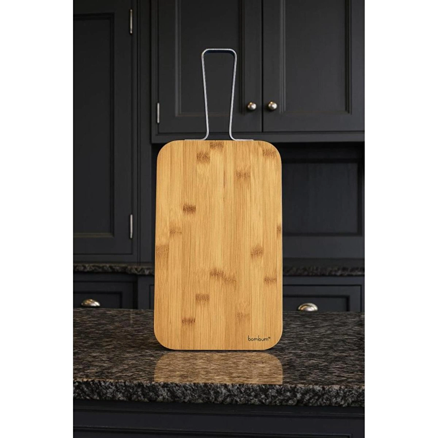 Bambum Zoe - Çelik Saplı Kesme Tahtası Küçük
