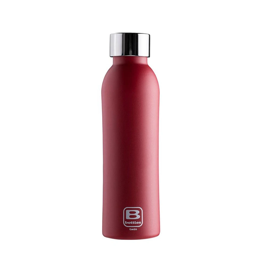 Bugatti Twin Pas Cel Termos 500ml Mat Kırmızı