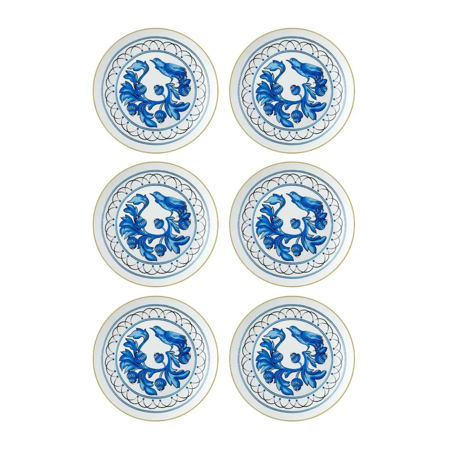 The Mia Azul Pasta Tabağı 6 Kişilik