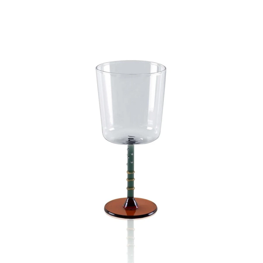 The Mia Line Şarap Kadehi Yeşil 300 Ml
