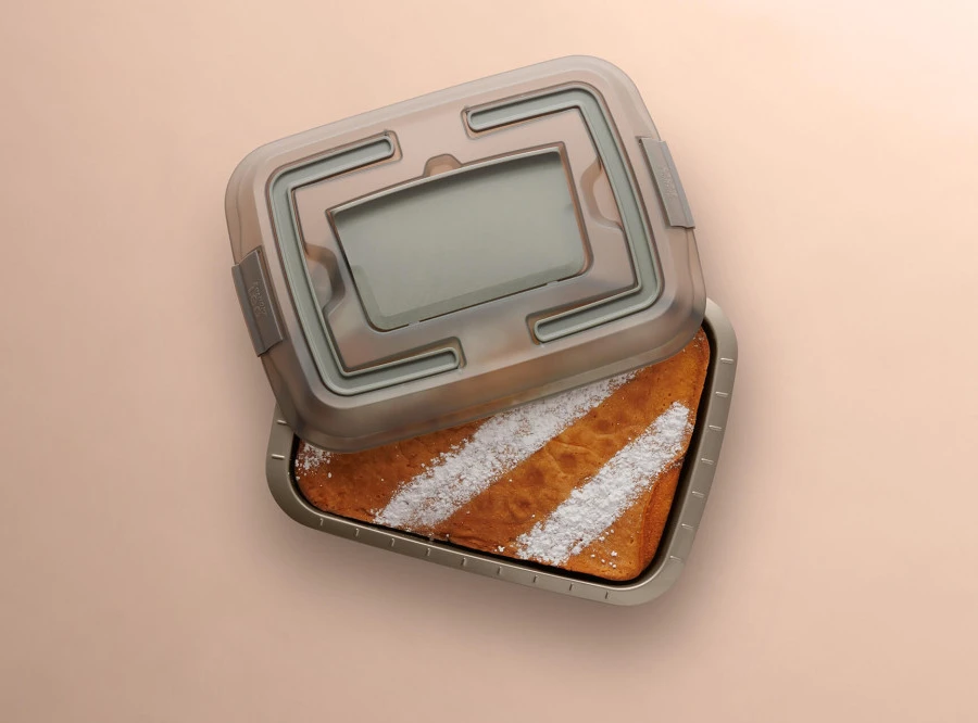 Berghoff Balance Kapaklı Fırın Kabı 38,5x29cm