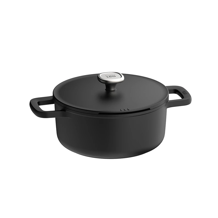 Berghoff Leo Phantom Yapışmaz Kapaklı Tencere 24 Cm