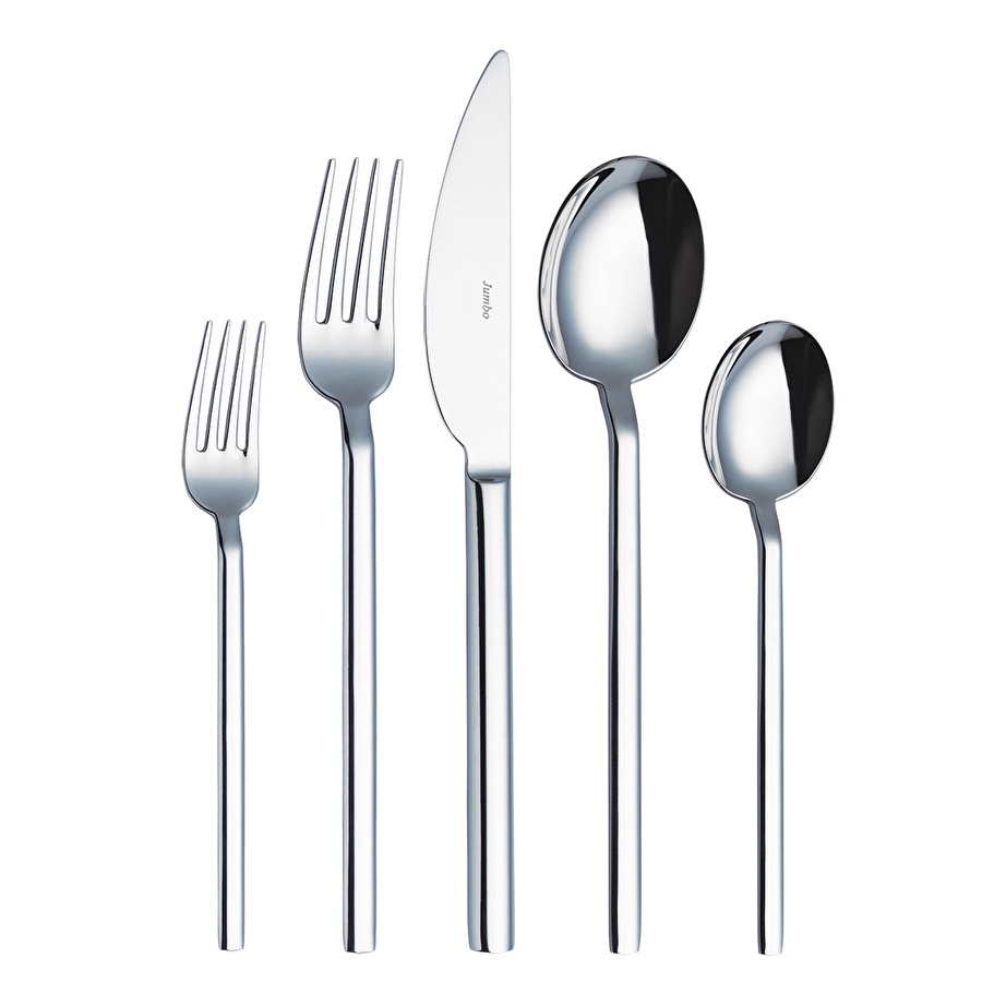 Jumbo 8100 Mat 12 Kişilik 84 Parça Çatal Kaşık Bıçak Takımı