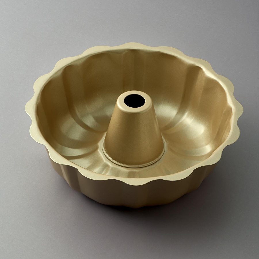 Jumbo Gold Bake Yuvarlak Kek Kalıbı