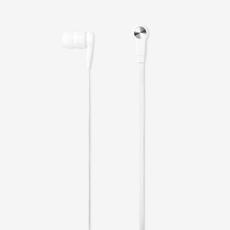 Flying Tiger Copenhagen Mikrofonlu Beyaz Kulakiçi Kulaklık