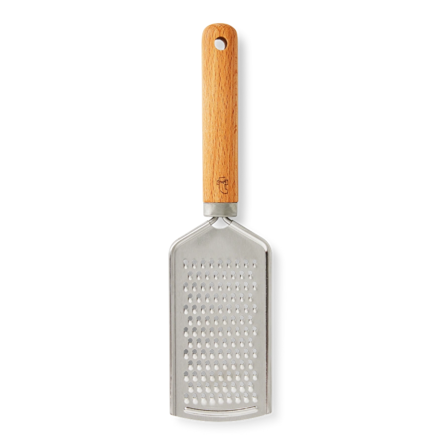 Flying Tiger Copenhagen Kayın Saplı Paslanmaz Çelik İnce Dilimli El Rendesi