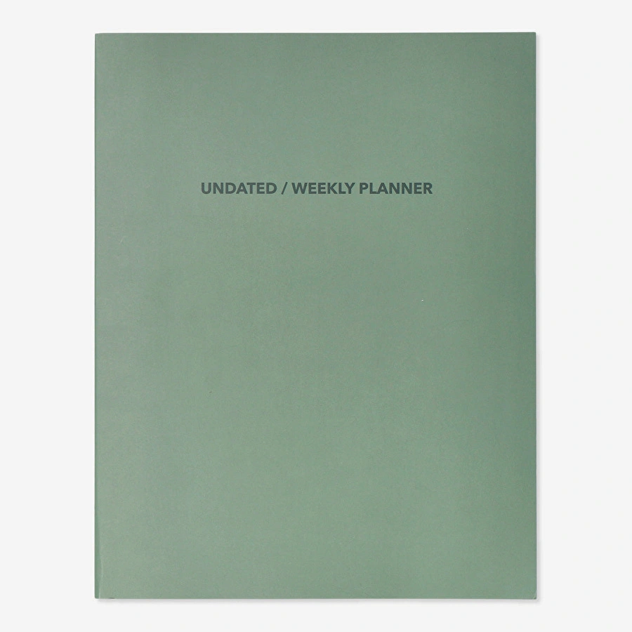 Flying Tiger Copenhagen Tarihsiz Haftalık Planlayıcı Yeşil