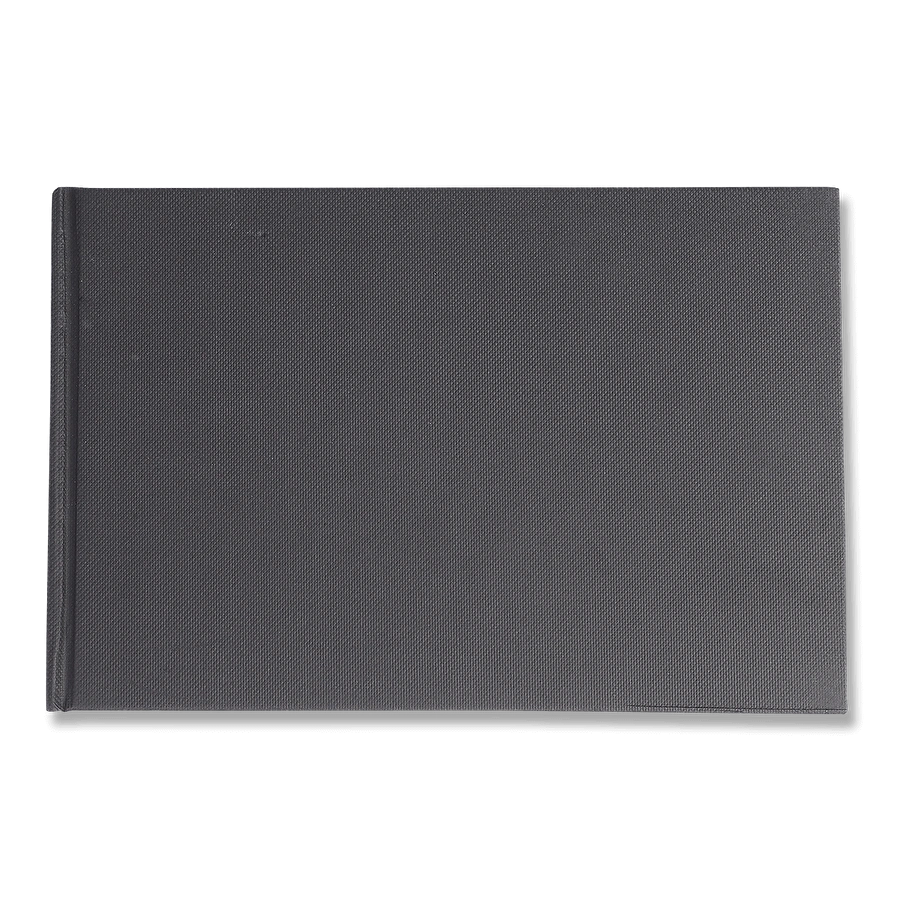 Flying Tiger Copenhagen Siyah Eskiz Defteri 14,2 cm x 21,6 cm