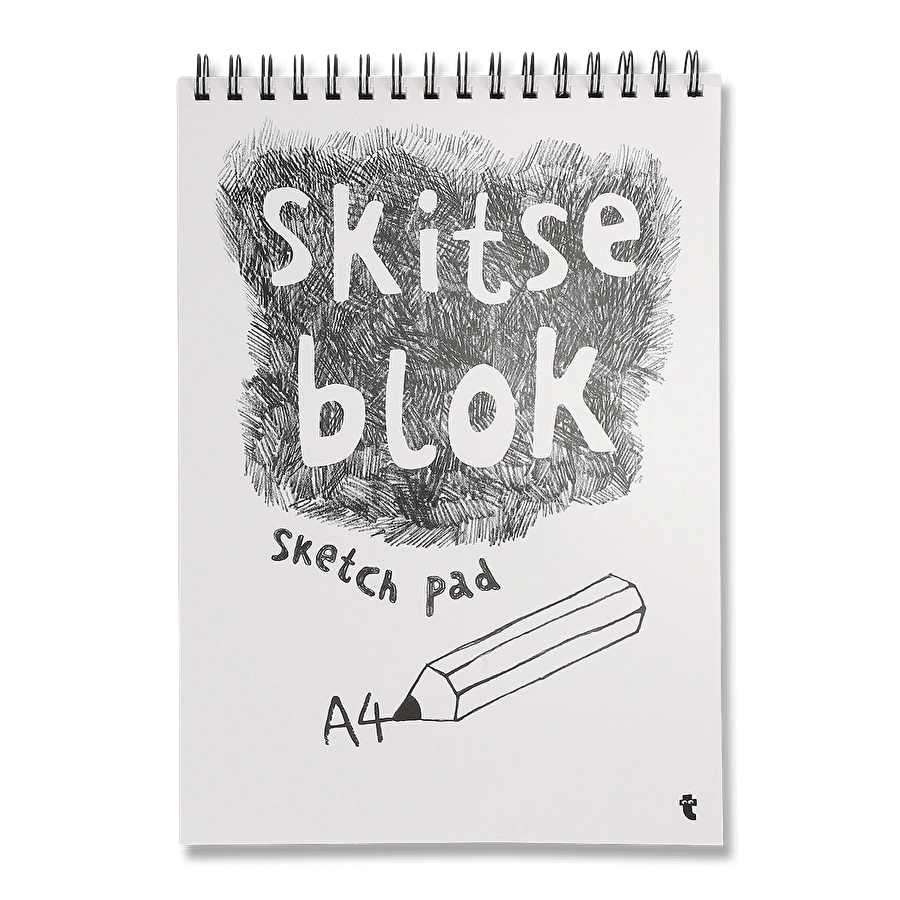 Flying Tiger Copenhagen 50 Sayfalı Spiralli Eskiz Defteri 29,7 cm x 21 cm