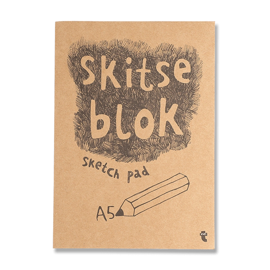 Flying Tiger Copenhagen 50 Sayfalı Bambu Eskiz Defteri A5