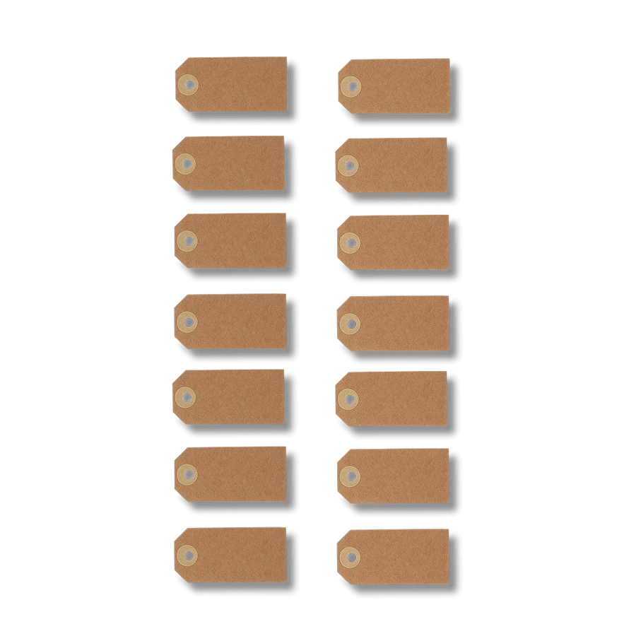 Flying Tiger Copenhagen 15'li Karton Etiket Seti