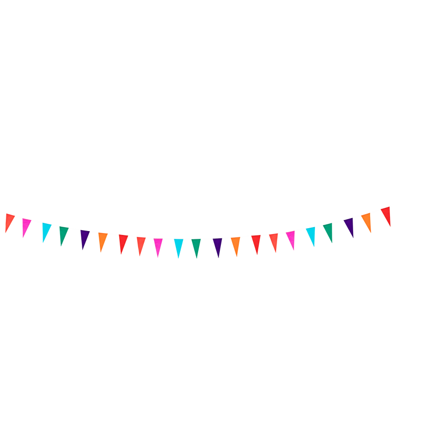 Flying Tiger Copenhagen Çok Renkli Bayrak Asma Süs