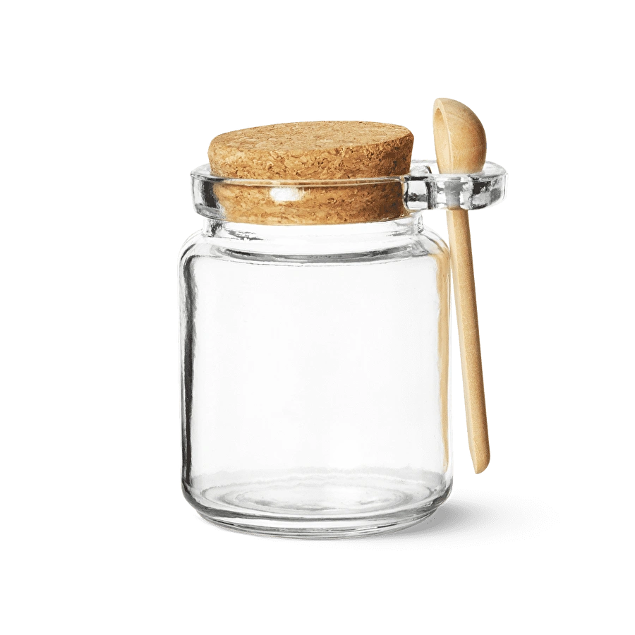 Flying Tiger Copenhagen Mantar Kapaklı Cam Kavanoz 10 cm