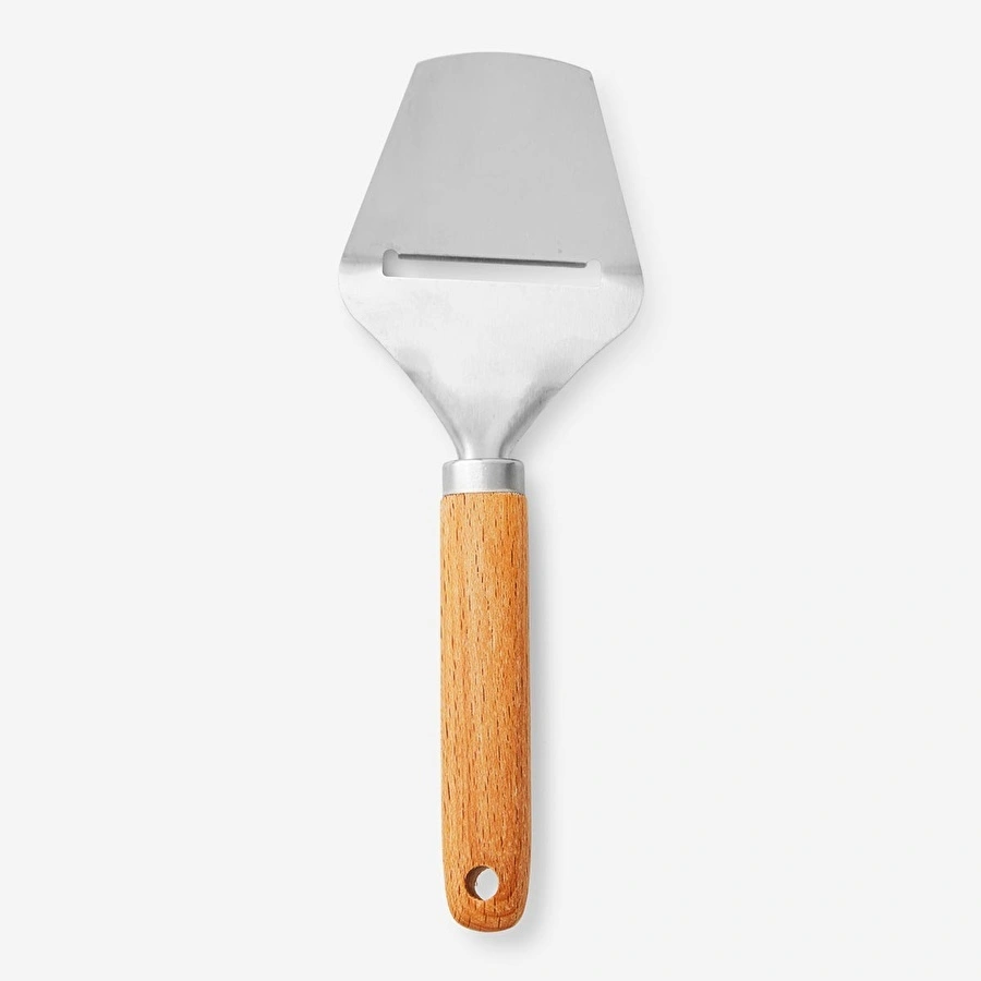 Flying Tiger Copenhagen Kayın Saplı Paslanmaz Çelik Peynir Dilimleyici