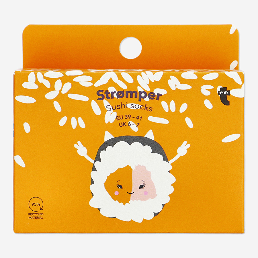 Flying Tiger Copenhagen Suşi Desenli Çorap 39/41