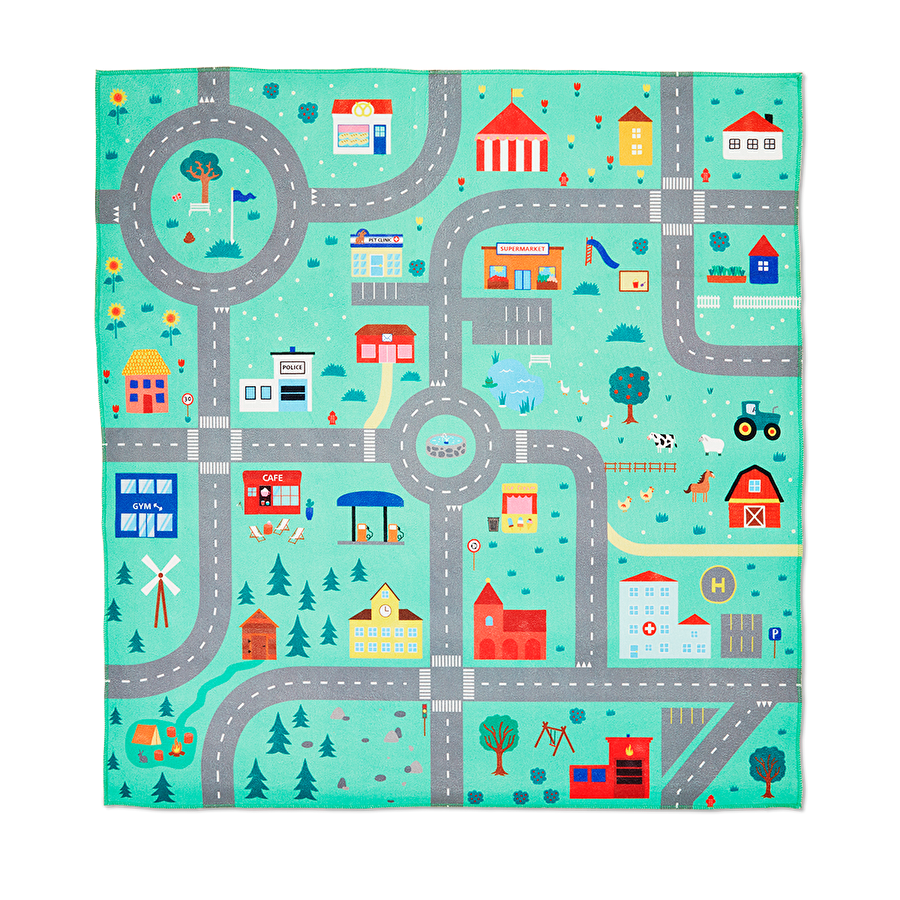 Flying Tiger Copenhagen Oyun Halısı Yeşil