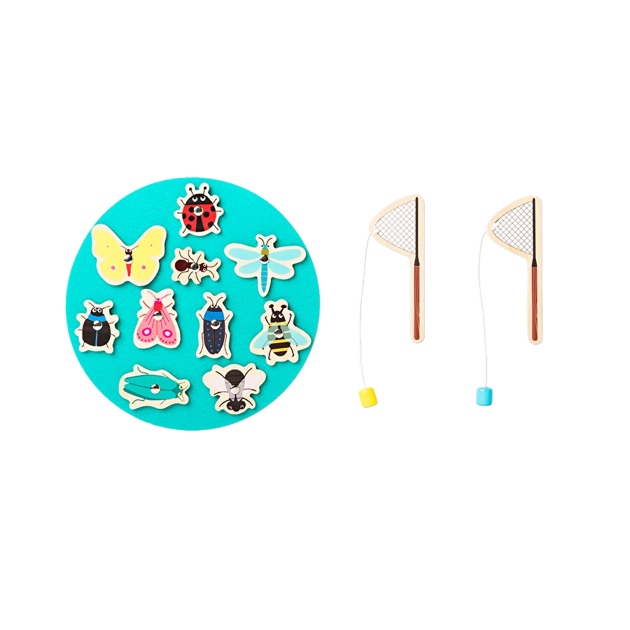 Flying Tiger Copenhagen Metal Kutulu Böcek Yakalama Oyunu