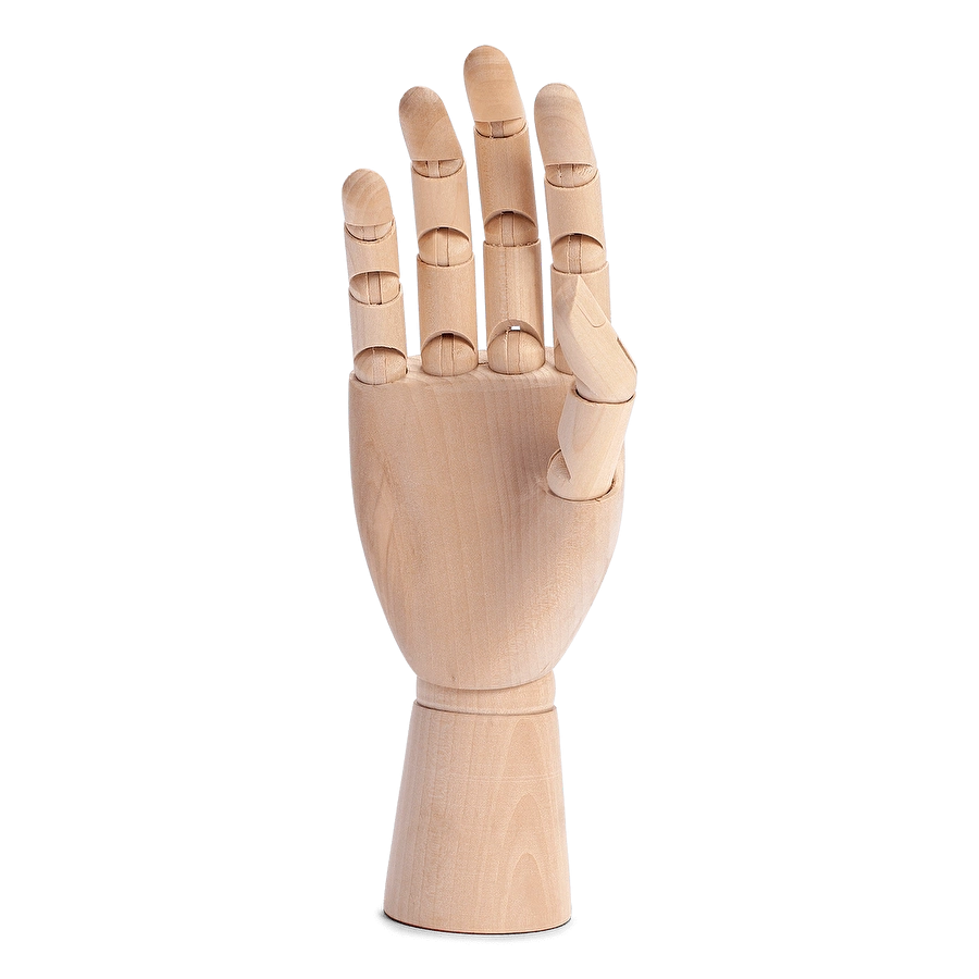 Flying Tiger Copenhagen Ahşap El Modeli 25 cm