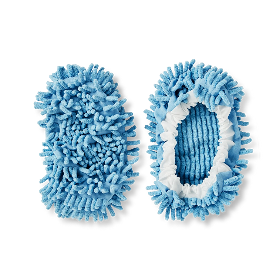 Flying Tiger Copenhagen Mavi Mikrofiber Temizlik Terliği