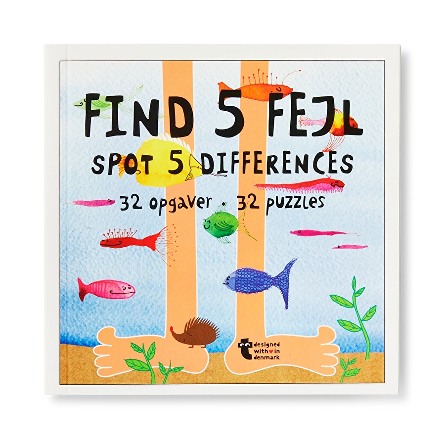 Flying Tiger Copenhagen 5 Farkı Bulma Aktivite Kitabı