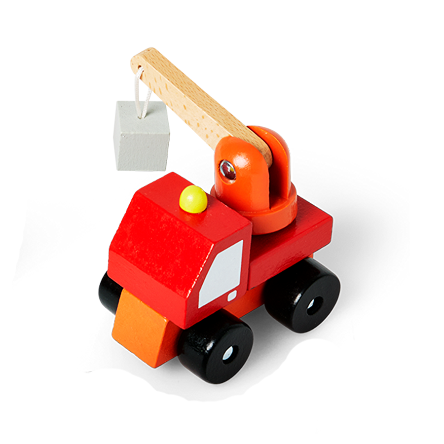 Flying Tiger Copenhagen Ahşap Vinç Kamyonu