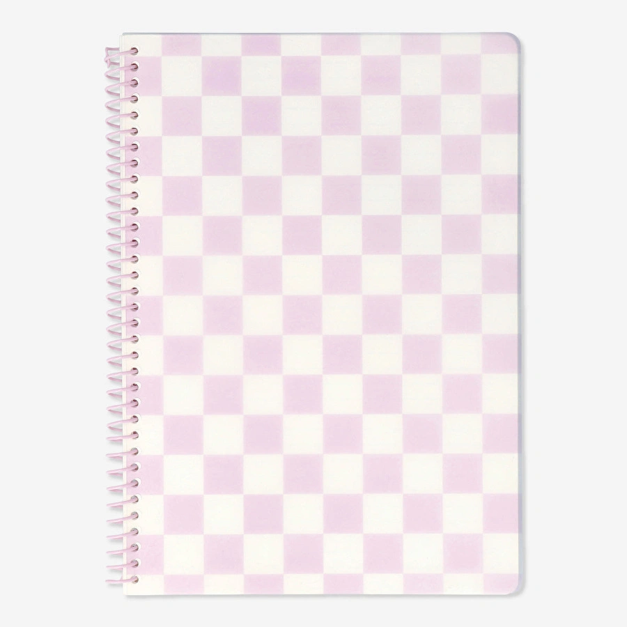 Flying Tiger Copenhagen Plastik Kapaklı Çizgili A4 Defter