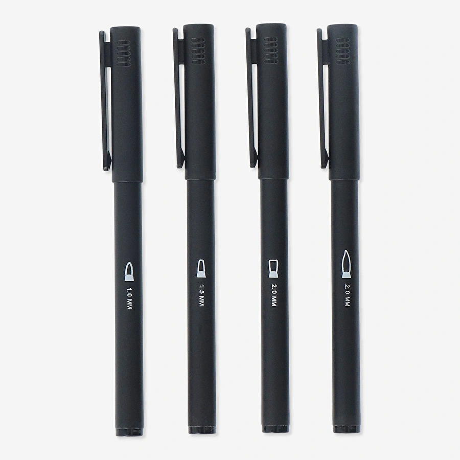 Flying Tiger Copenhagen 4'lü Kaligrafi Kalem Seti