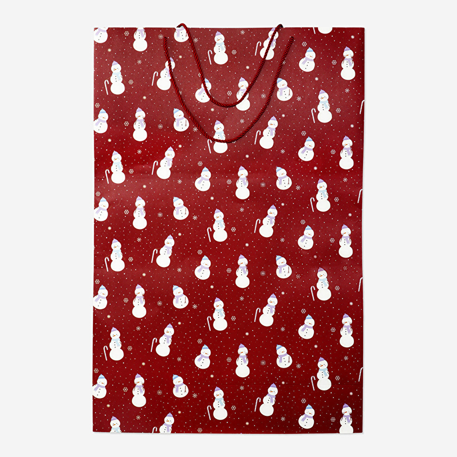 Flying Tiger Copenhagen Kardan Adam Desenli Büyük Hediye Çantası