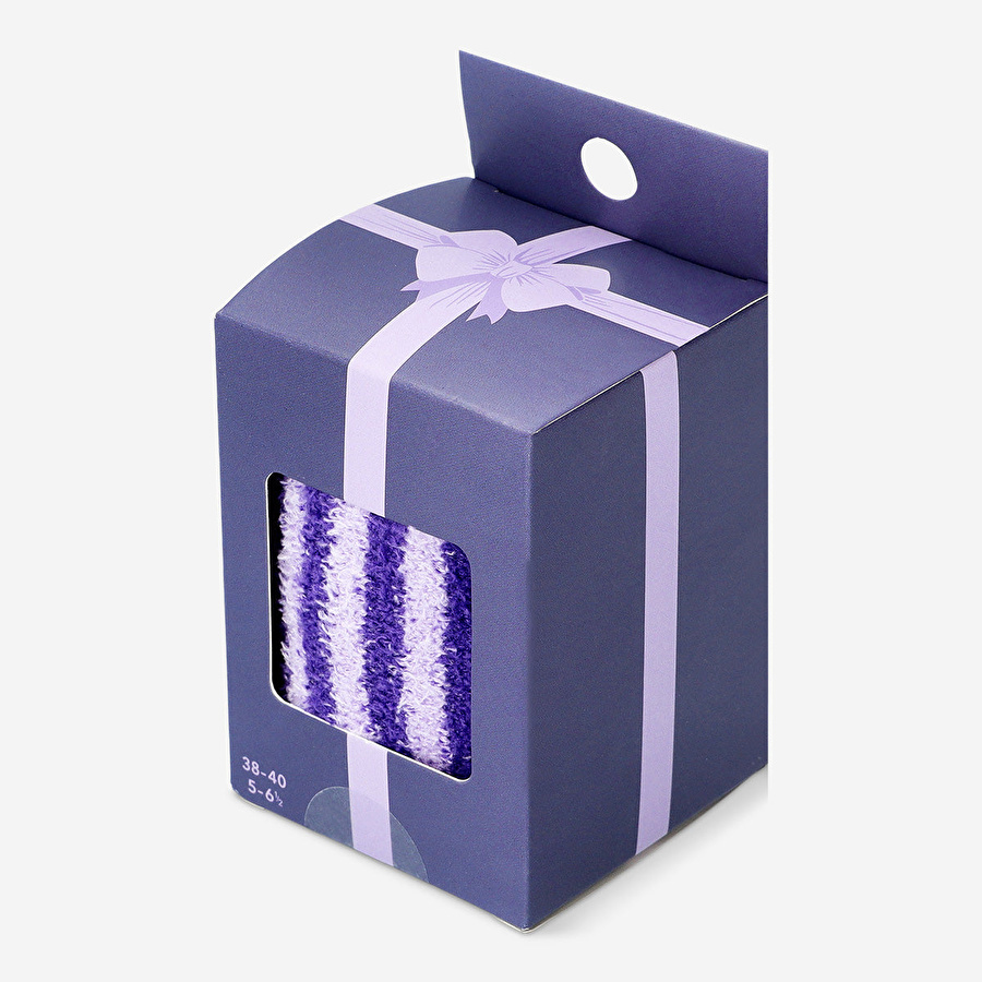 Flying Tiger Copenhagen Hediye Kutulu Çizgili Çorap 38/40