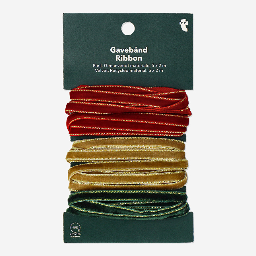 Flying Tiger Copenhagen Kadife Kurdele Seti