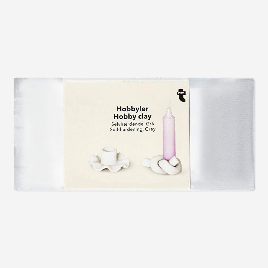 Flying Tiger Copenhagen Hava ile Kuruyan Gri Kil Hamuru 200 gr