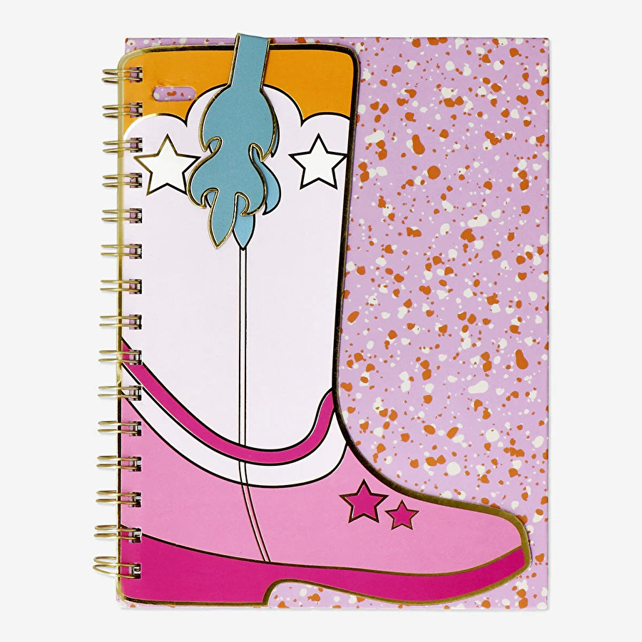 Flying Tiger Copenhagen Kovboy Çizmeli Ayraçlı ve Kalemli Defter