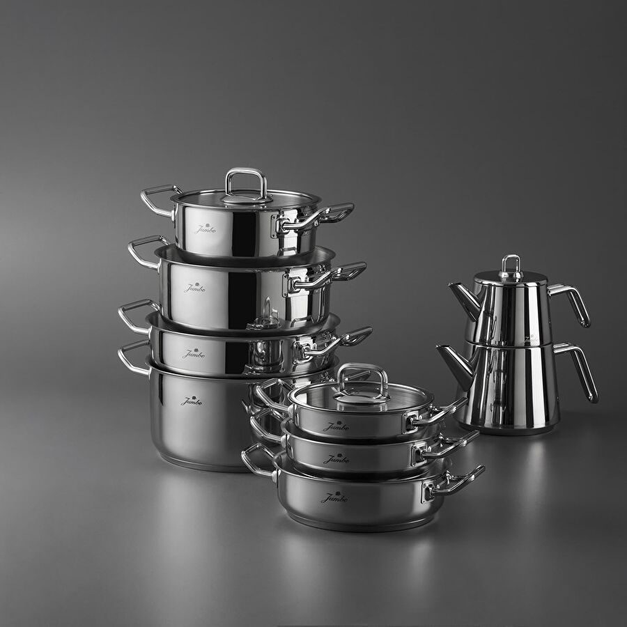 Jumbo Proshine 17 Parça İndüksiyon Tabanlı Çeyiz Seti