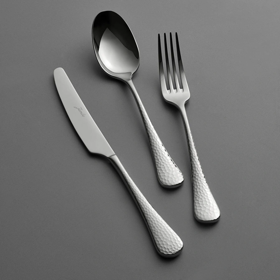 Jumbo 3406 18 Parça 6 Kişilik Yemek Çatal Kaşık Bıçak Takımı