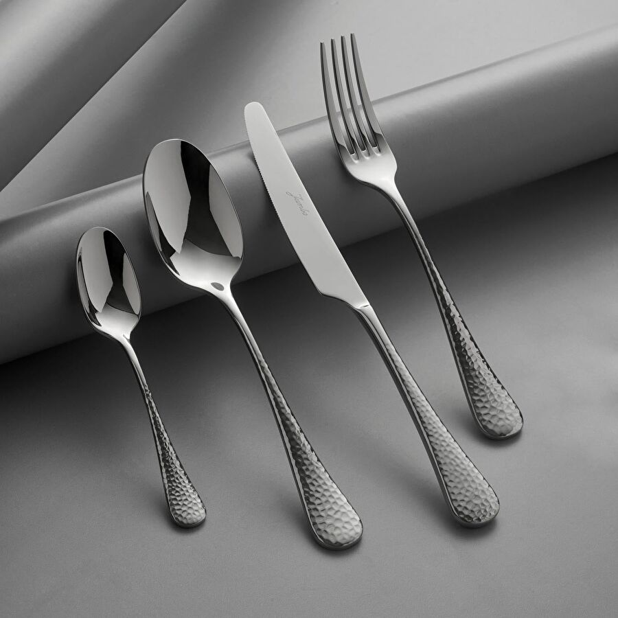 Jumbo 3406 24 Parça 6 Kişilik Tatlı Çatal Kaşık Bıçak Takımı