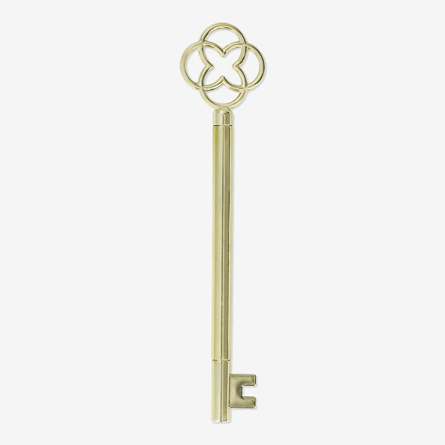 Flying Tiger Copenhagen Gold Anahtar Şekilli Tükenmez Kalem