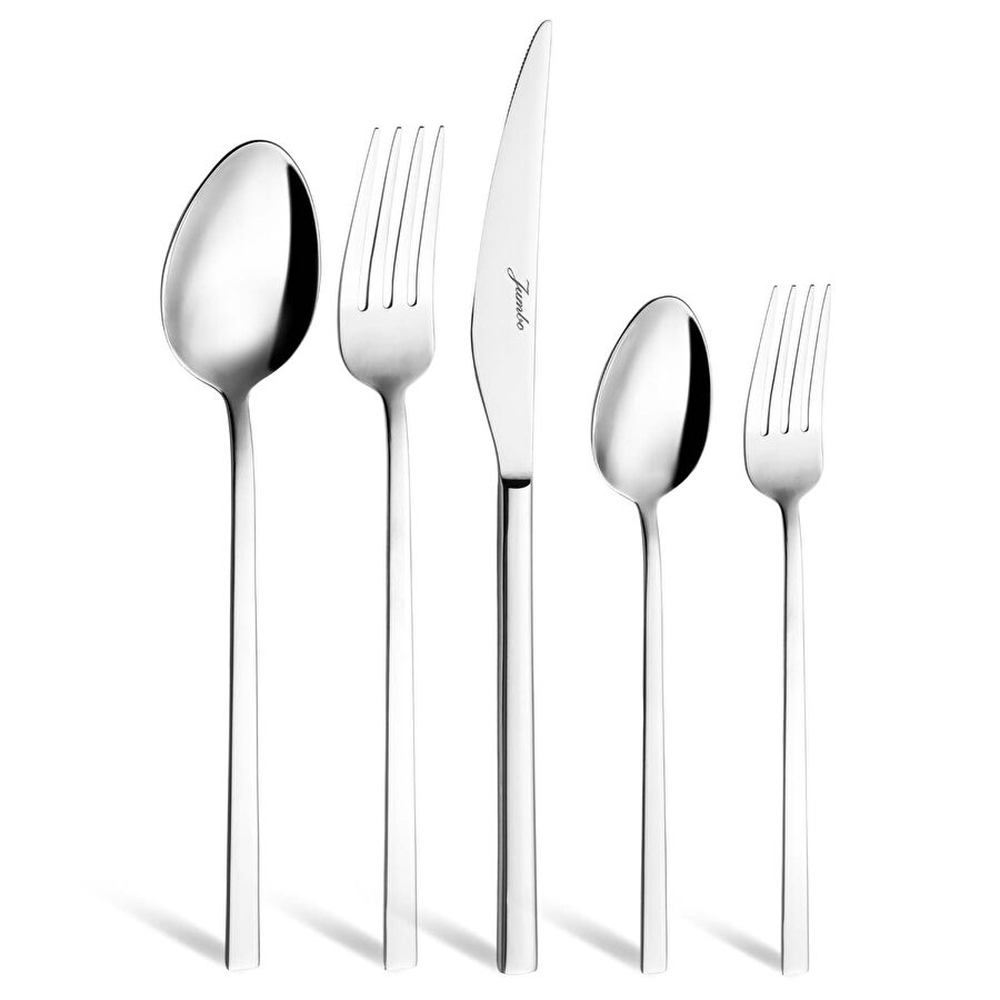 Jumbo 2401 60 Parça 12 Kişilik Çatal Kaşık Bıçak Takımı