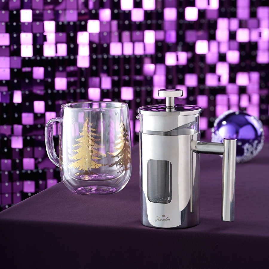 Jumbo Momento Kutulu Kahve Hediye Seti Kırmızı