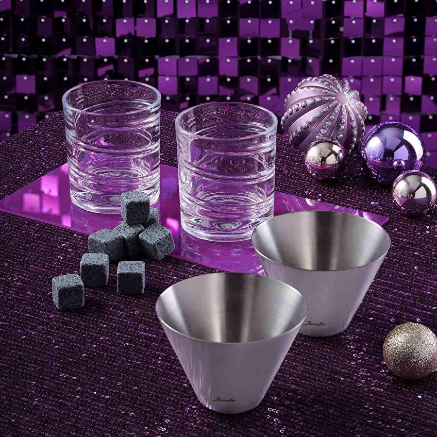 Jumbo Ritmo Kutulu Viski Hediye Seti Kırmızı