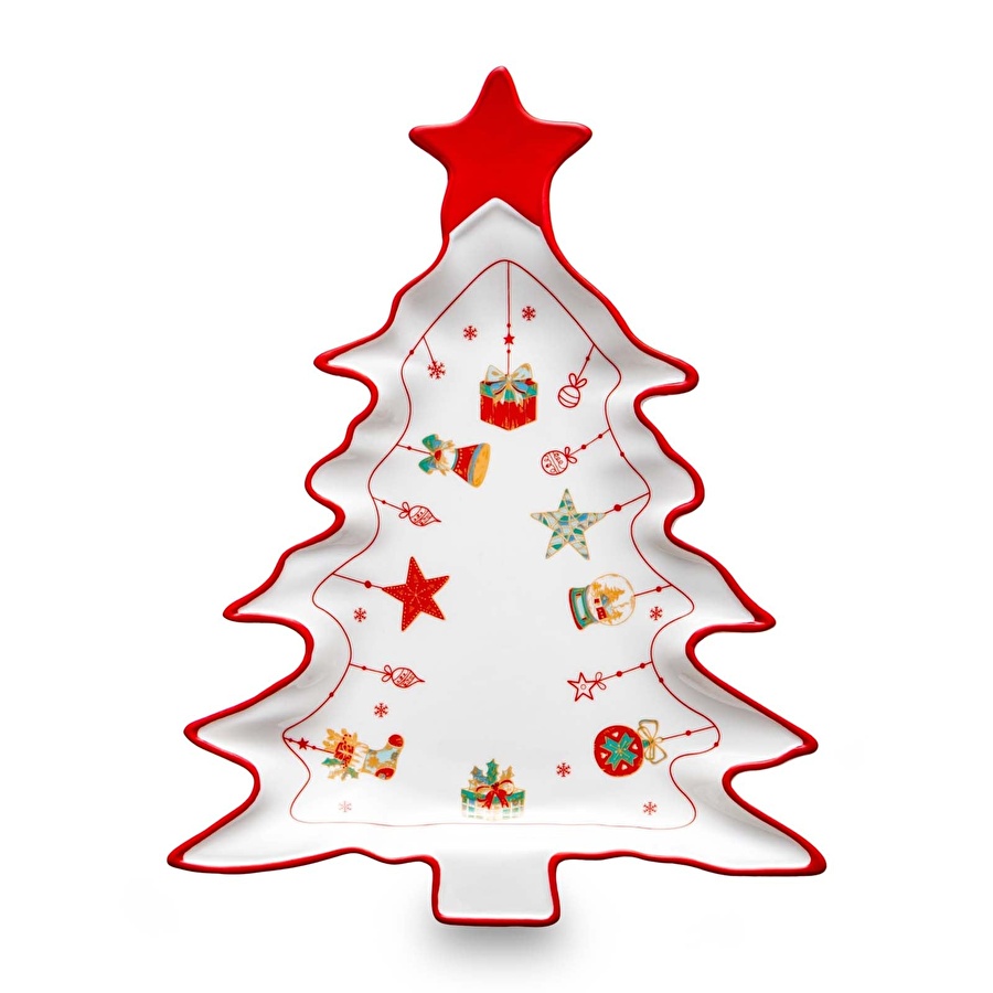 Jumbo Janus 2'li Ağaç Desenli Tabak