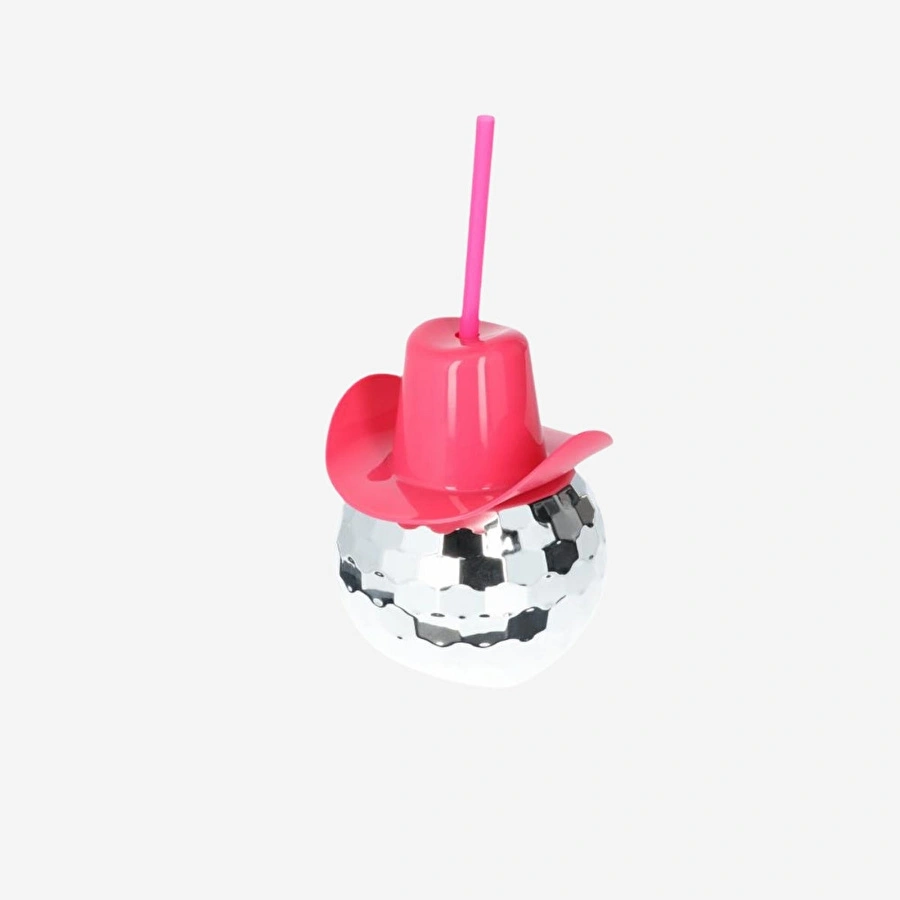 Flying Tiger Copenhagen Disko Topu Şekilli Pipetli Bardak