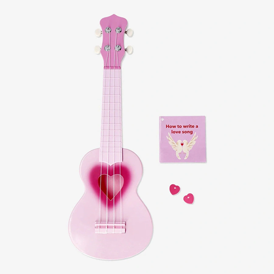 Flying Tiger Copenhagen Pembe Kalpli Ukulele