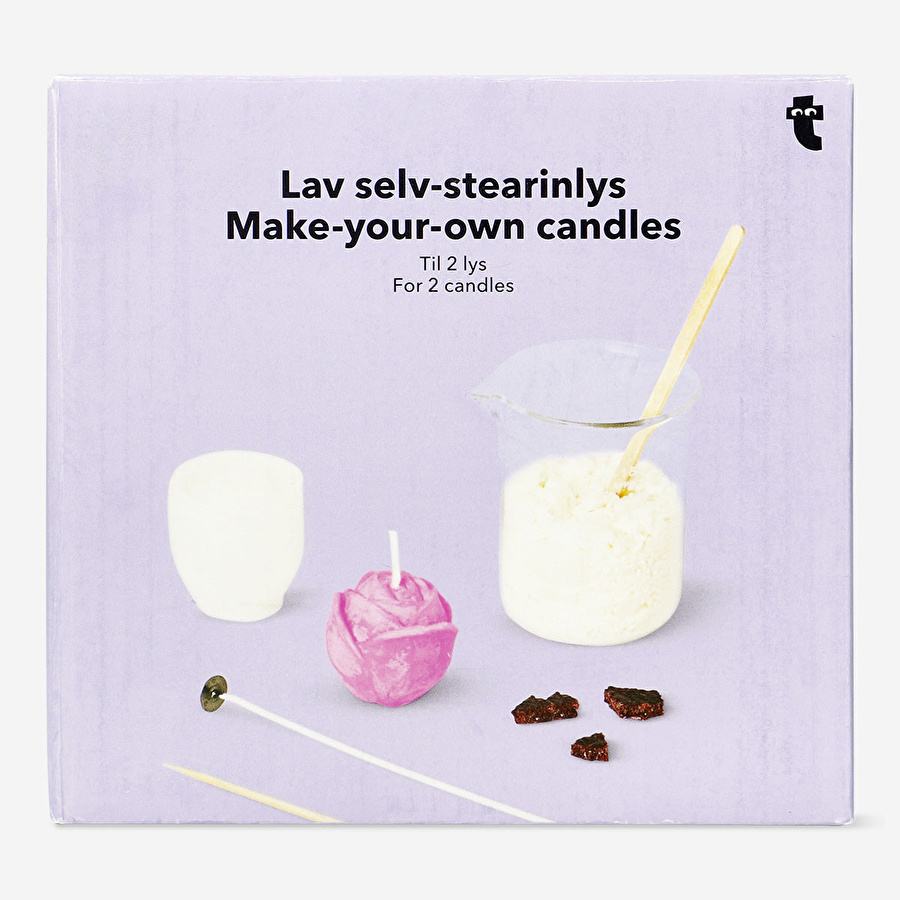 Flying Tiger Copenhagen Gül Şekilli Kendin Yap Mum Seti