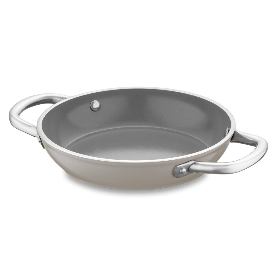 Jumbo Swiss Crystal Bej İndüksiyon Tabanlı Sahan 20 cm