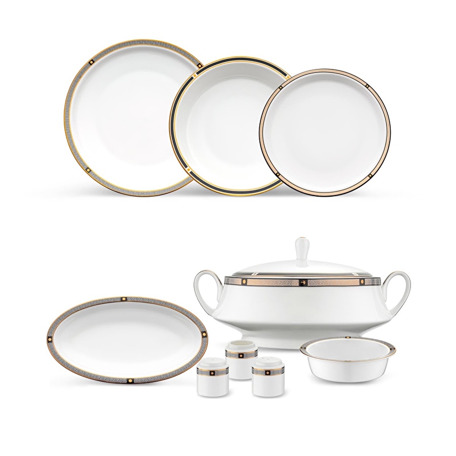 Jumbo Venüs 60 Parça 12 Kişilik Yemek Takımı